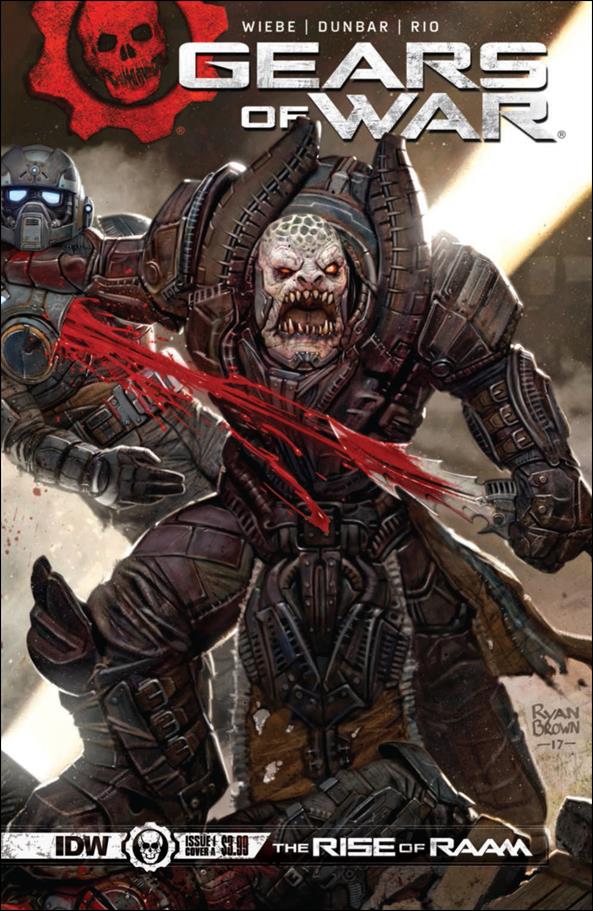 Gears of War: The Rise of RAAM issue 1 Ryan Brown Cover