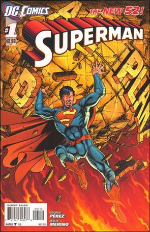 Superman (2011) issue 1-B Red Cover (2nd Printing)