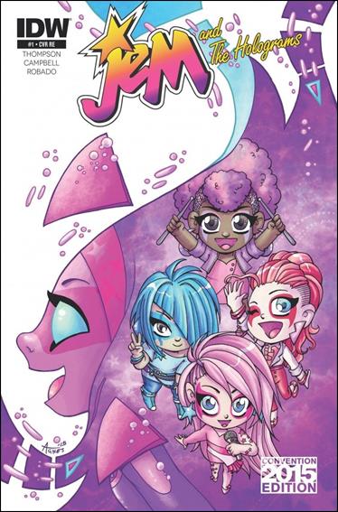 Jem and the Holograms issue 1-J Agnes Garbowska Convention Cover