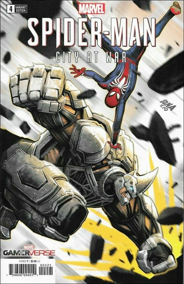 Spider-Man: City at War issue 4-C David Nakayama 1:50 Cover