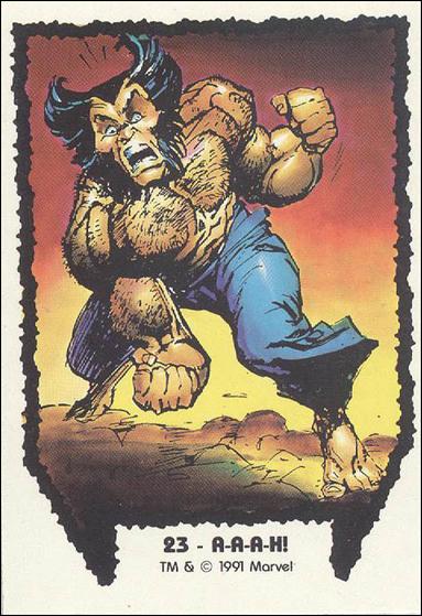 Wolverine: From Then 'Til Now (Base Set) card 23 A-A-A-H!
