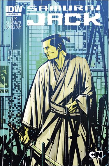 Samurai Jack issue 8-B Antonio Fuso Subscription Cover