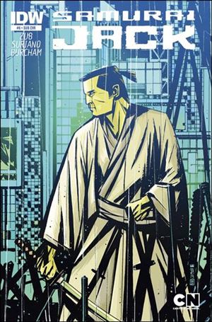 Samurai Jack issue 8-B Antonio Fuso Subscription Cover