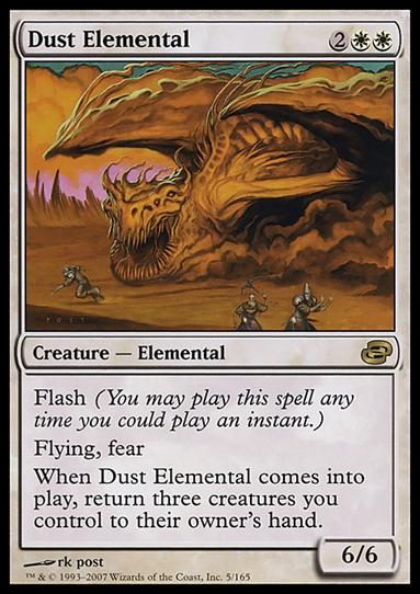 Magic the Gathering: Planar Chaos (Base Set) card 5 Dust Elemental