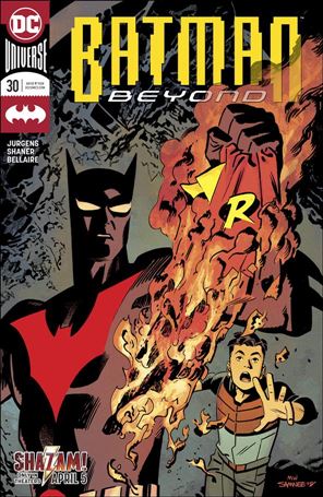 Batman Beyond (2016) issue 30 Chris Samnee Cover