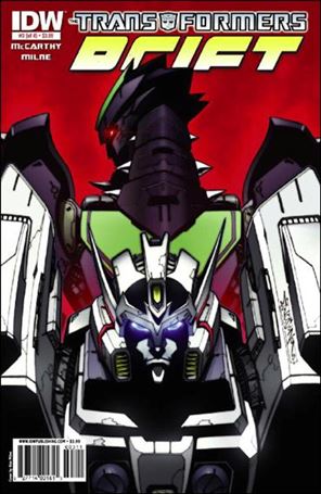 Transformers: Drift issue 3 Alex Milne Cover