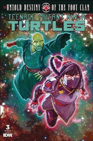 Teenage Mutant Ninja Turtles: The Untold Destiny of the Foot Clan issue 3 Mateus Santolouco Cover