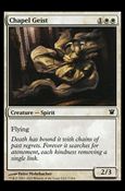 Magic the Gathering: Innistrad (Base Set) card 7 Chapel Geist