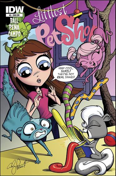 Littlest Pet Shop issue 5-B Andy Price Subscription Cover