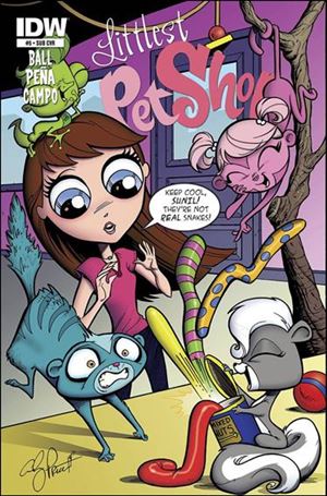 Littlest Pet Shop issue 5-B Andy Price Subscription Cover