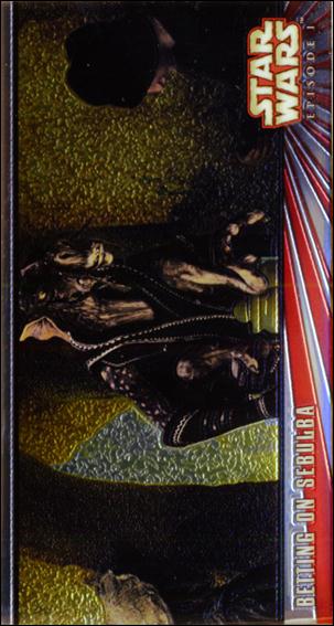 Star Wars: Episode I Widevision: Series 1 (Chrome Subset) card C6 Betting on Sebulba