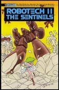 Robotech II: The Sentinels issue 1-B 2nd printing w/ slightl cover variation