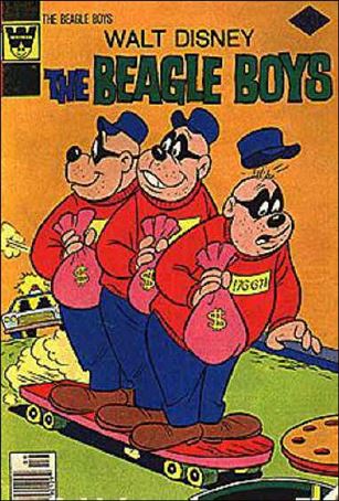 Walt Disney the Beagle Boys issue 37-B Whitman Cover