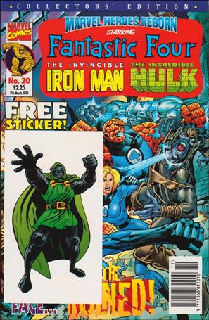 Marvel Heroes Reborn (UK) issue 20 Cardstock Cover