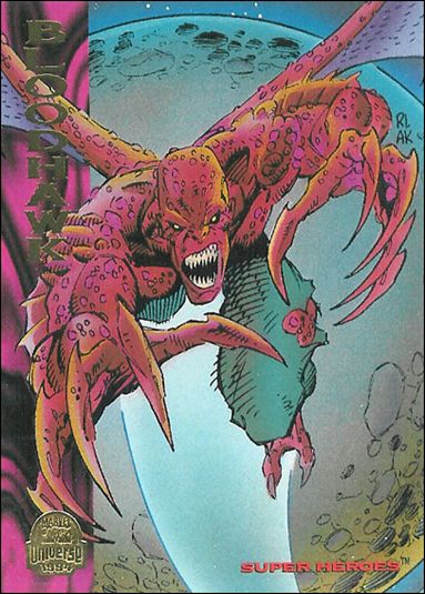 Marvel Universe: Series 5 (Base Set) card 171 Bloodhawk