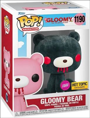 POP! Animation figure 1190-B Gloomy Bear (Flocked Chase Hot Topic Exclusive)