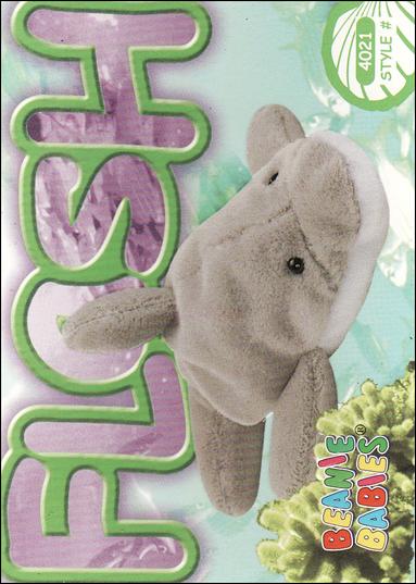 Beanie Babies Series 4 (Base Set) card 182 Flash