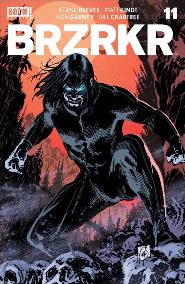BRZRKR issue 11-C Ron Garney Foil Cover