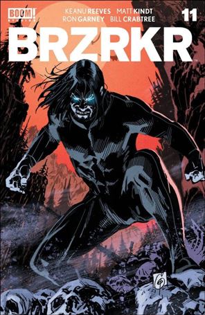 BRZRKR issue 11-C Ron Garney Foil Cover