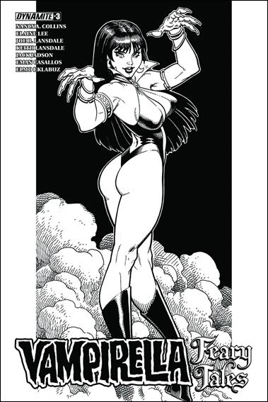 Vampirella: Feary Tales issue 3-E Art Adams 1:25 Black and White Cover