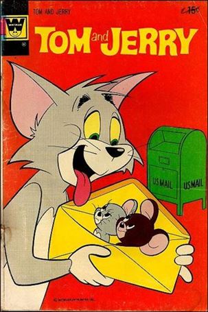 Tom and Jerry issue 265-B Whitman Cover