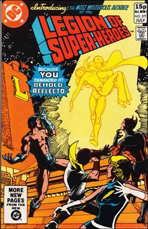 Legion of Super-Heroes (1980) issue 277-B UK Price Cover