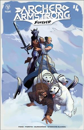 Archer & Armstrong Forever issue 4-B Erica Henderson Cover
