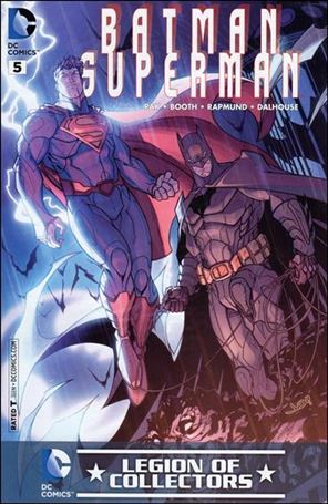 Batman/Superman (2013) issue 5-F Polybagged DC Legion of Collectors Cover