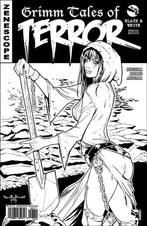 Grimm Tales of Terror Black & White Special Edition Cover Image 1