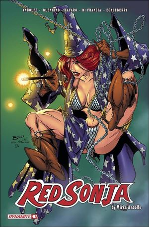 Red Sonja (2021) issue 7-F Jamie Biggs Cover