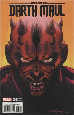 Darth Maul issue 5-G David Lopez 1:25 Cover