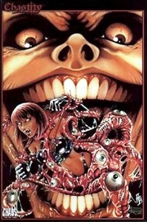 Chastity: Crazytown issue 3-B Adriano Batista Premium Edition 1/2000