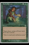 Magic the Gathering: 7th Edition (Base Set) card 237 Early Harvest