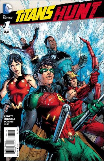 Titans Hunt issue 1-B Jim Lee 1:25 Cover