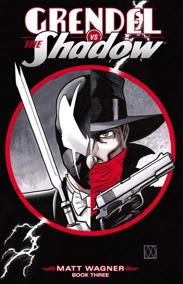 Grendel vs The Shadow issue 3-B Split Face Cover