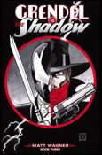 Grendel vs The Shadow issue 3-B Split Face Cover