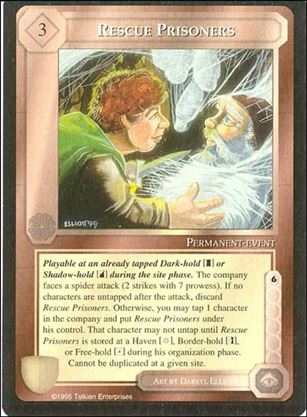 Middle-Earth: The Wizards (Base Set) card 361 Rescue Prisoners