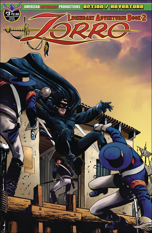 Zorro: Legendary Adventures Book 2 issue 3 Standard Cover