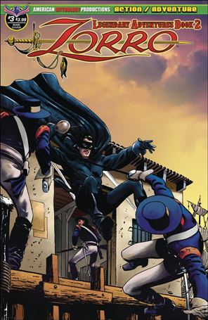 Zorro: Legendary Adventures Book 2 issue 3 Standard Cover