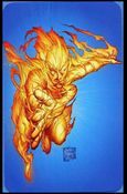 Marvel Universe: Exclusives (Promo) card SD3 Human Torch