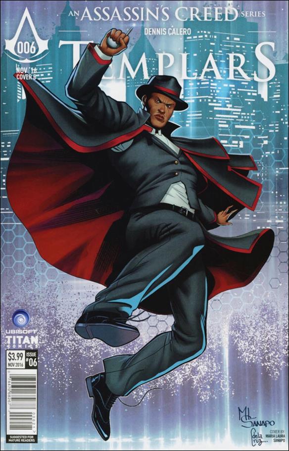 Assassin's Creed: Templars issue 6-B Maria Sanapo Cover