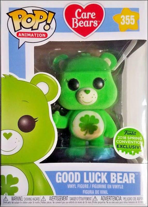 POP! Animation figure 355-D Good Luck Bear (Flocked) 2018 Spring Convention