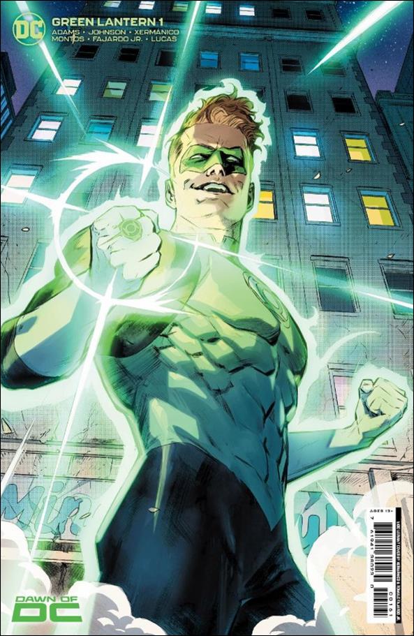 Green Lantern (2023) issue 1-G Xermanico 1:100 Cardstock Cover