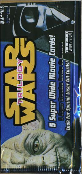 Star Wars Trilogy Widevision card 2 Sealed Pack