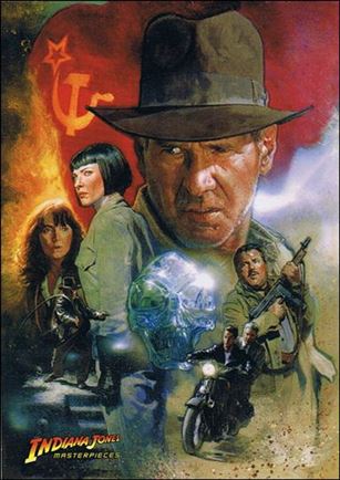 Indiana Jones Masterpieces (Base Set) card 67 Crystal Skull in Comics