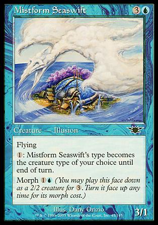 Magic the Gathering: Legions (Base Set) card 45 Mistform Seaswift