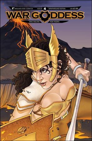 War Goddess issue 4-B Wraparound Cover