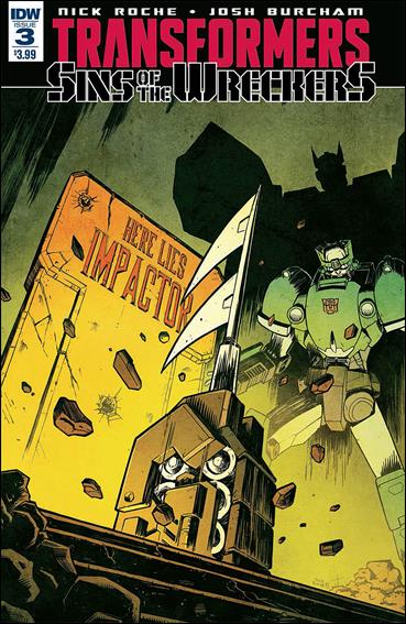 Transformers: Sins of the Wreckers issue 3 Nick Roche Cover