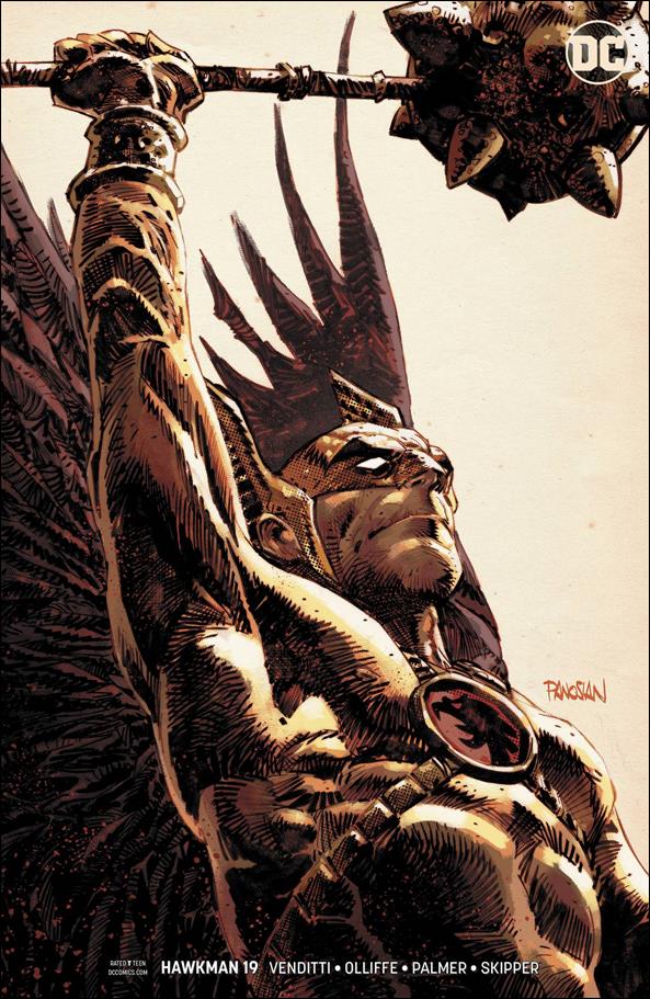 Hawkman (2018) issue 19-B Dan Panosian Cover