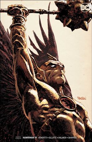 Hawkman (2018) issue 19-B Dan Panosian Cover